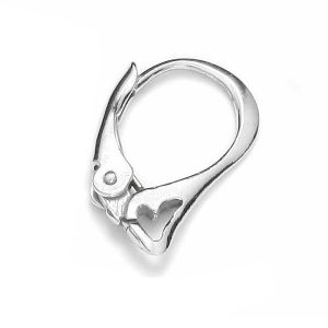 Leverback*sterling silver 925*BA 2 9,6x15,8 mm