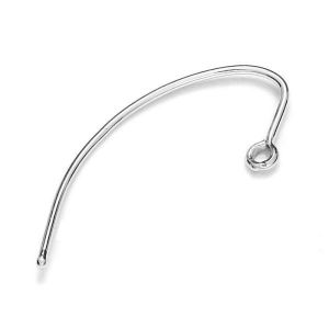 Ear wire marquise strling silver - BRY 1 0,9x15,5x28 mm