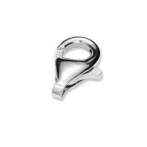 Silver clasps 11 mm, sterling silver 925, CHP 11,0