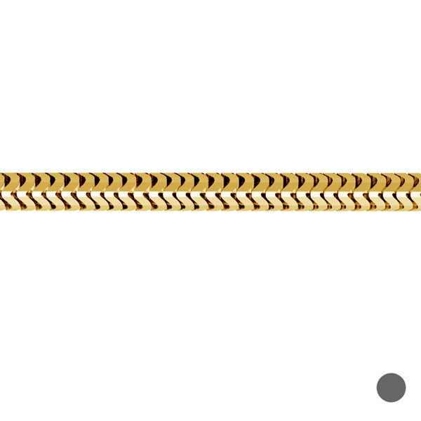 Bulk chain - flexible snake*sterling silver 925*CSTD 1,2 mm