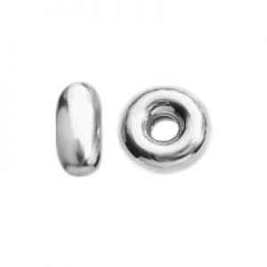 Donut silver spacer - OPG 1,35x3,5 mm