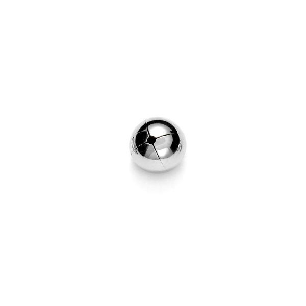 Solid Sterling 925 Silver Bead,20pcs/lot 3mm 4mm 5mm 6mmTiny Sterling  Silver Ball Sphere Silver