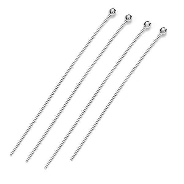 Headpins wire lenght 25mm - HP 0,50 25 mm