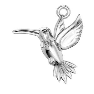Hummingbird pendant, sterling silver 925*S-CHARM 86