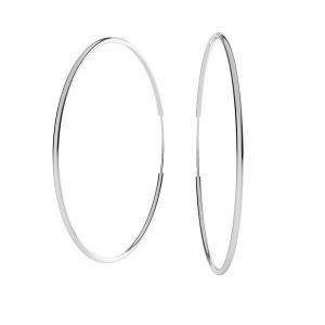 Round hoop earrings 7,0 cm KL-180