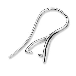 Ear wires for Swarovski, sterling silver 925, BO 38
