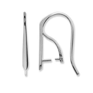 Silver ear wires for Swarovski, silver 925, BO 45
