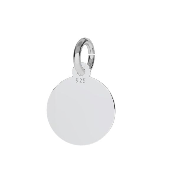 Round drop for engrave sterling silver - BL 5 - 0,80 9x13 mm