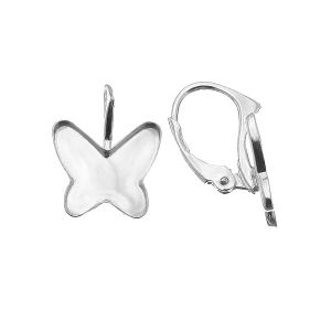 Base for earrings Swarovski 2854 (butterfly) - BA BKSV 2854 12 mm (2854 MM 12)