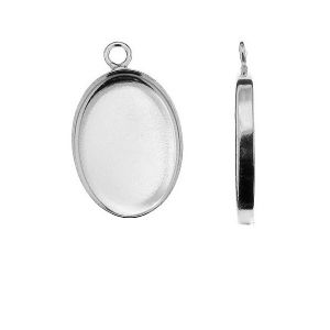 Setting for pendant cabochone - CON 1 FMG 13x18 mm