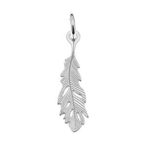Feather pendant, silver 925, LK-0391 - 0,50