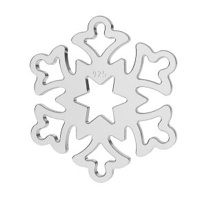 Snowflake pendant, BL-0171 (0,40 mm)