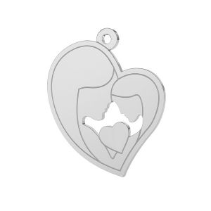 Mother & daughter, sterling silver 925, LK-0421ver. 2