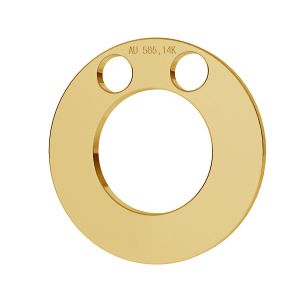 Ring pendant gold 14K LKZ-00010 - 0,30 mm
