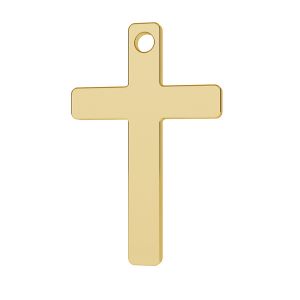 Cross pendant gold 14K LKZ-00026 - 0,30 mm