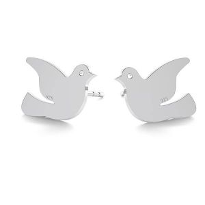 Pigeon post earring, LK-0686 KLS - 0,50