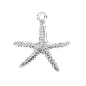 Starfish pendant, sterling silver 925, ODL-00211