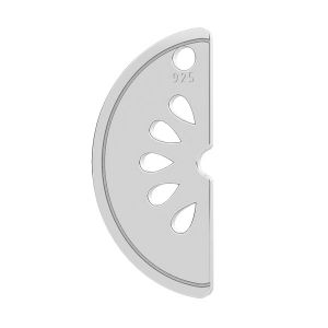 Watermelon pendant, silver 925, LK-0763 - 0,50