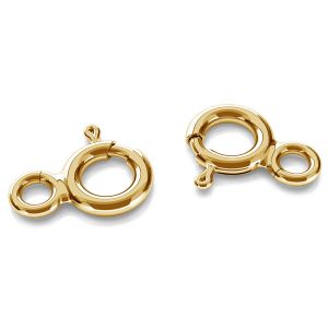 5mm open bolt ring gold 14K AMZ 5,0 TNMP