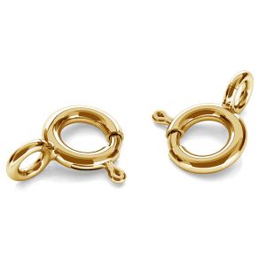 5mm open bolt ring gold 14K AMZ 5,0 TNMP
