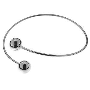 Round sliding bracelet with 10mm balls SBR 2x10 MM Round sliding bracelet with 10mm balls SBR 2x10 MM