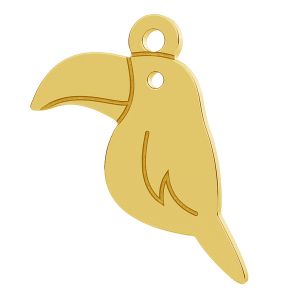 Tucan bird pendant, LK-0812 - 0,50 Tucan bird pendant, LK-0812 - 0,50