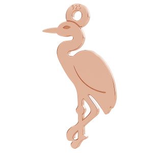 Crane, stork pendant, LK-0874 - 0,50 Crane, stork pendant, LK-0874 - 0,50