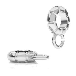 Spacer bead 4mm with hook - EDP 9