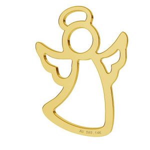 Angel pendant, AU 585 14K, LKZ-01296 - 0,30