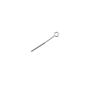 15 mm headpins with hook, sterling silver 925, SZPO 0,80 - 15 mm