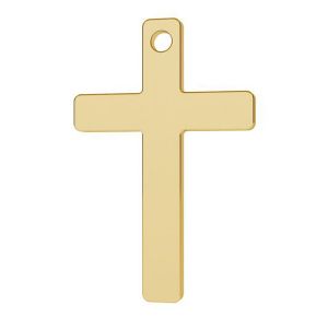 Cross pendant gold 14K, LKZ-1372 - 0,30