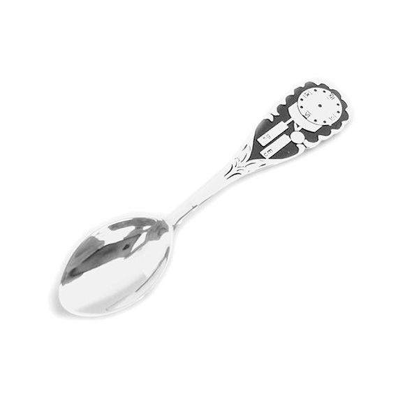 Christening spoon, sterling silver 925, Spoon - 002