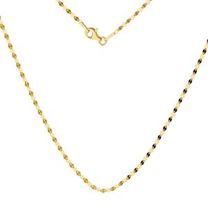 Gold chain coffe 14K, FBL 030 AU 585, 14K - 50 cm