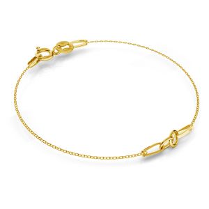 Gold bracelet base SG-BRACELET 2 - (7+7 cm) AU 585 14K