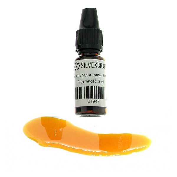 Transparent dye for resins, amber - 2 ml