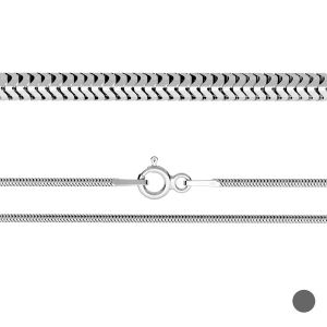 Flexible snake chain*sterling silver 925*CSTD 1,2 (40 cm)