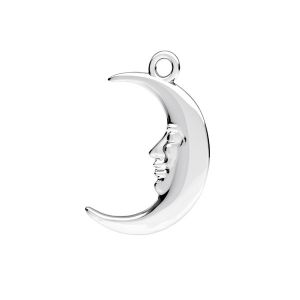 Moon pendant, sterling silver 925, ODL-00468