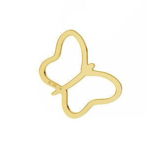 Butterfly pendant*gold AU 585 14K*LKZ-50015 - 03