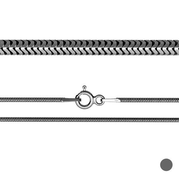 Flexible snake chain*sterling silver 925*CSTD 1,6 (40 cm)