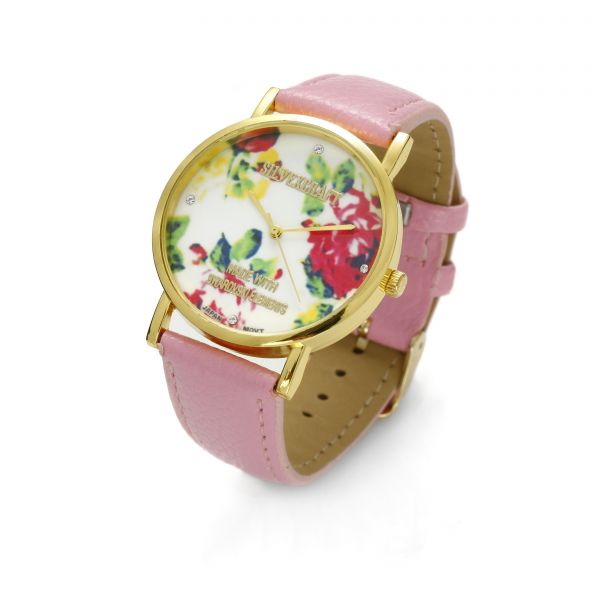 PINK FLOWER WATCH, MODEL 464 - Sklep Silvexcraft