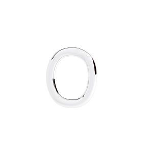 Owal open jump ring*sterling silver*KCZO 3x3,7 mm