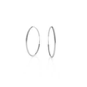 Round hoop earrings 1,7 cm KL-120