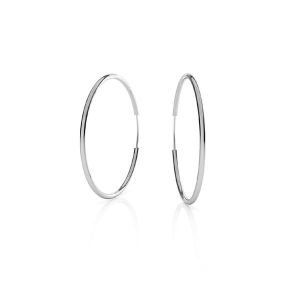 Round hoop earrings 1,7 cm KL-120