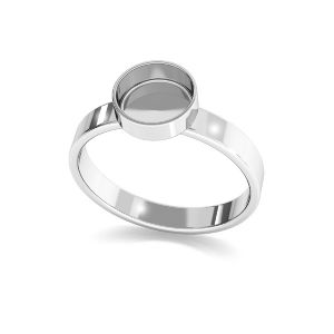Round ring for resin, sterling silver 925, FMG 7 MM RING UNIVERSAL - 2,10 MM