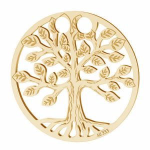 Tree of life pendant*gold 333*LKZ8K-30017 - 0,30 19x19 mm