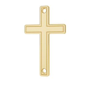 Cross pendant gold 14K LKZ-00028 - 0,30 mm
