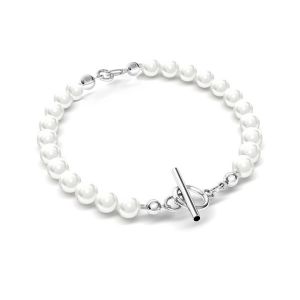 Pearls 6mm bracelet base*sterling silver 925*BRACELET 21 6x18 cm