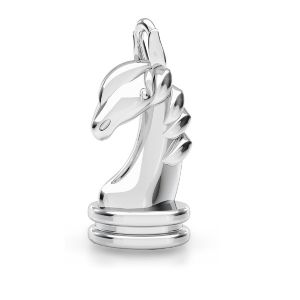 Chess horse pendant*sterling silver 925*ODL-00842 8,1x16,2 mm