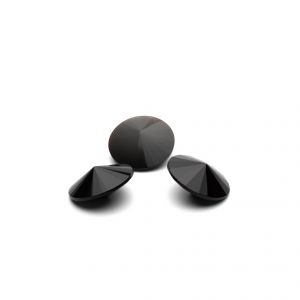 Onyx black 12 mm, semi-precious stone