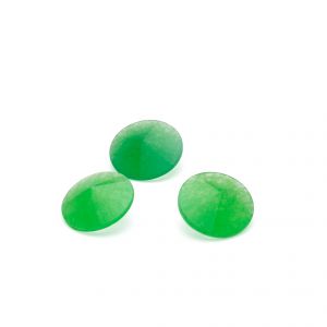 Chrysoprase dark green 12 mm, semi-precious stone